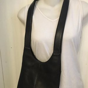 Frye crossbody shoulder bad black